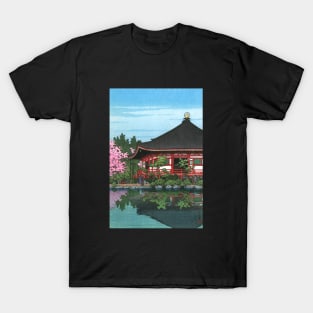 Daigo Denpo Temple at Kyoto by Kawase Hasui T-Shirt